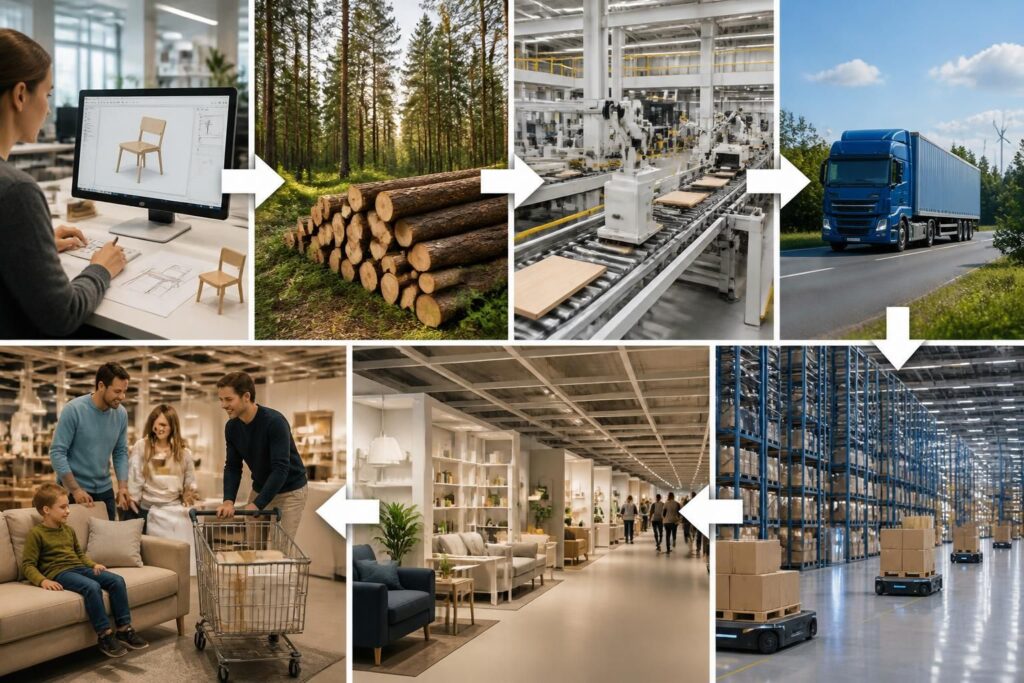découvrez une analyse détaillée des étapes clés de la chaîne de valeur d'ikea et comprenez les secrets de son modèle économique réussi.