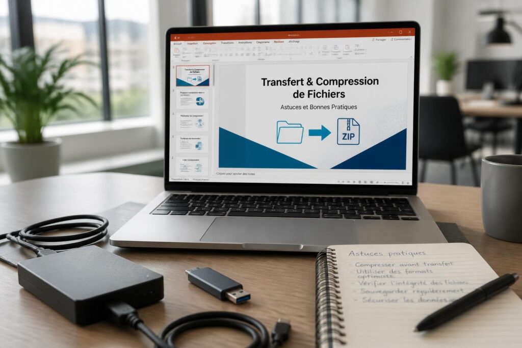 découvrez des astuces pratiques pour compresser un powerpoint sans perdre en qualité et optimiser la taille de vos présentations facilement.