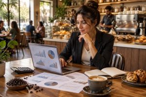 découvrez comment élaborer un business plan de coffee shop rentable et attractif : étude de marché, concept, prévisions financières et stratégie de lancement.