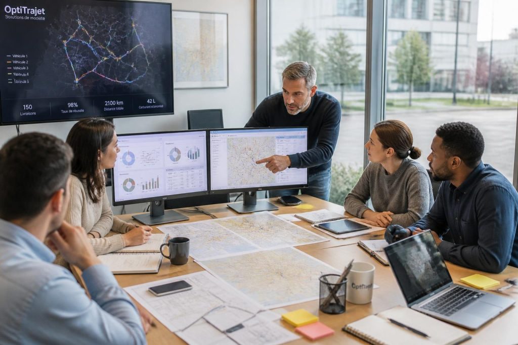 découvrez notre logiciel de plan de tournée pour optimiser les déplacements de vos équipes, réduire les coûts et gagner en efficacité opérationnelle.